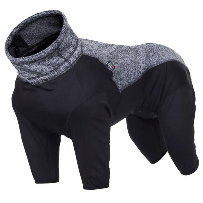 Rukka Pets Rukka Pets Pets Subrima Knit Fleece Black Dog Overall – Premium Dog Accessory UK – premium dog gear for UK pets – size 30