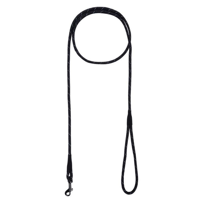 Rukka Pets Rukka Pets Pets Rope Lead Black – Premium Dog Accessory UK – premium dog gear for UK pets – size s 180cm x 6mm