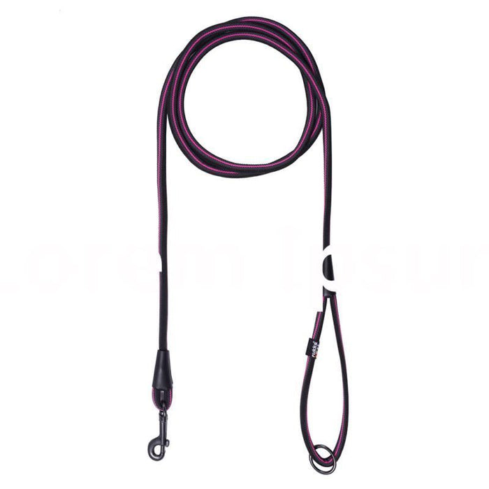 Rukka Pets Rukka Pets Pets Grip Round Lead Pink – Premium Dog Accessory UK – premium dog gear for UK pets – size 200cm x 12mm(l)