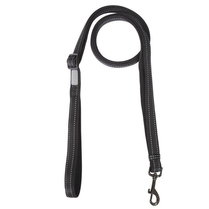 Rukka Pets Rukka Pets Pets Solid Adjustable Reflective Durable Dog Leash Black – Premium Dog Accessory UK – premium dog gear for UK pets – size l