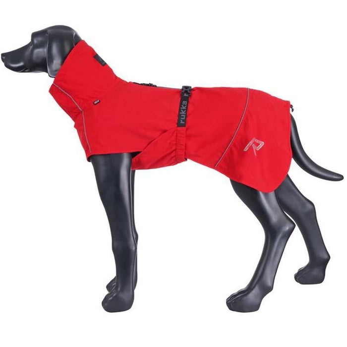 Rukka Pets Dog Hayton Eco Raincoat Red