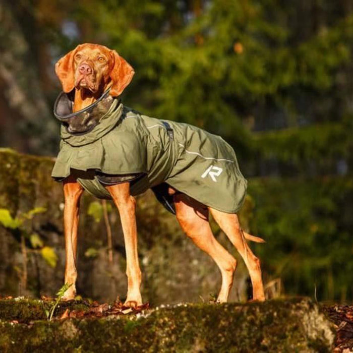 Rukka Pets Dog Sky Green Waterproof Raincoat