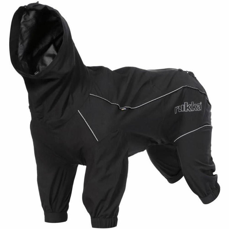 Rukka Pets Weather Black Dog Overall