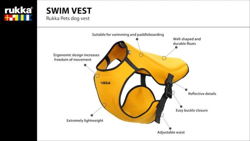 Rukka Pets Swim Vest Sunset