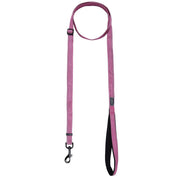 Rukka Pets Rukka Pets Pets Star Adjustable Reflective Padded Handle Dog Leash Hot Pink – Premium Dog Accessory UK – premium dog gear for UK pets – size 200cmx20mm(m)