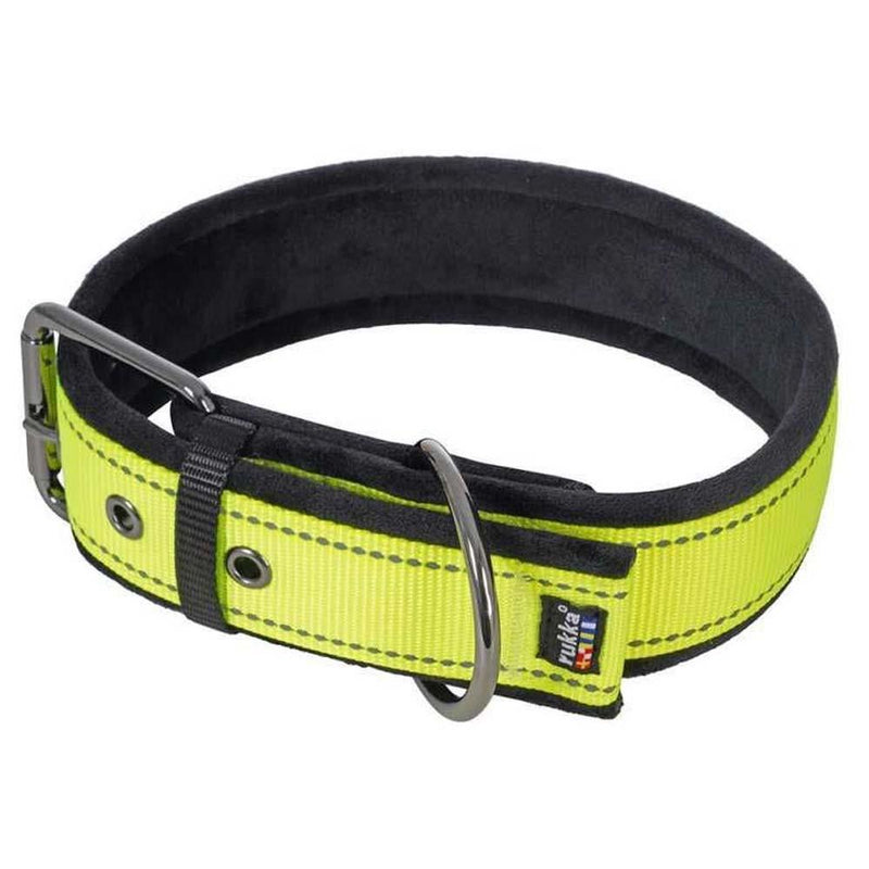 Rukka Pets Dog Form Soft Collar Neon Yellow