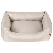 Rukka Pets Rukka Pets Pets Square Melange Fabric Beige Dog Bed Size Small – Premium Dog Accessory UK – premium dog gear for UK pets – size default title