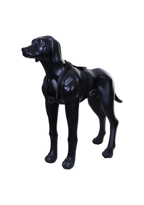 Rukka-gæludýraform Ergonomic Adjustative Adventure Dog Harness Black.