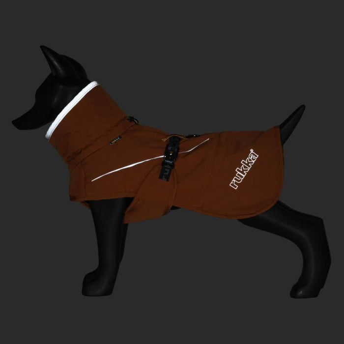 Rukka Pets Tundra Mini Coat Tile Red