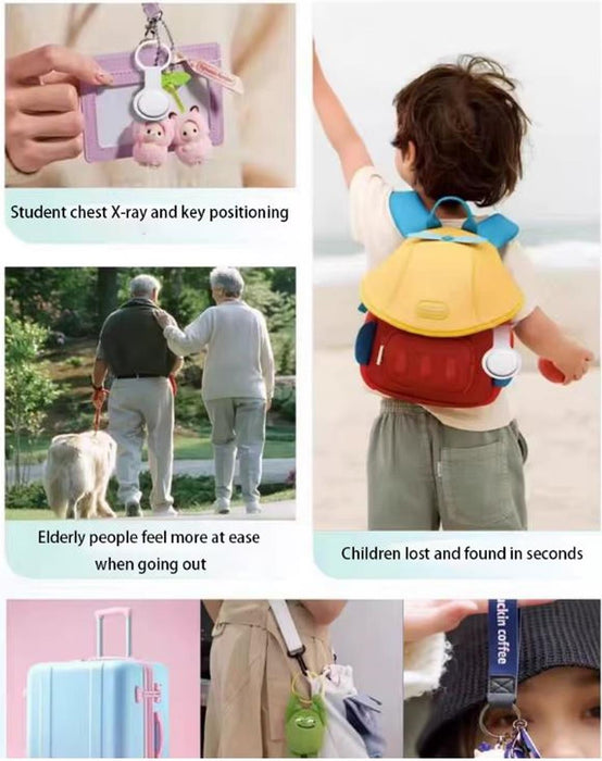 Bluetooth Pet Tracker GPS Anti-Lost Tag for Dogs Cats iPhone Android Waterproof