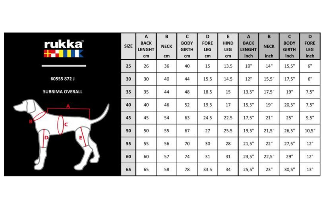 Rukka Pets Dog Subrima Knit Overall Forest