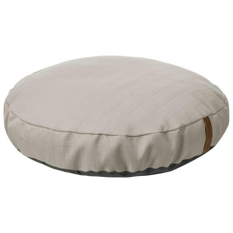 Rukka Pets Rukka Pets Pets Round Melange Fabric Beige Dog Bed Size Small – Premium Dog Accessory UK – premium dog gear for UK pets – size default title
