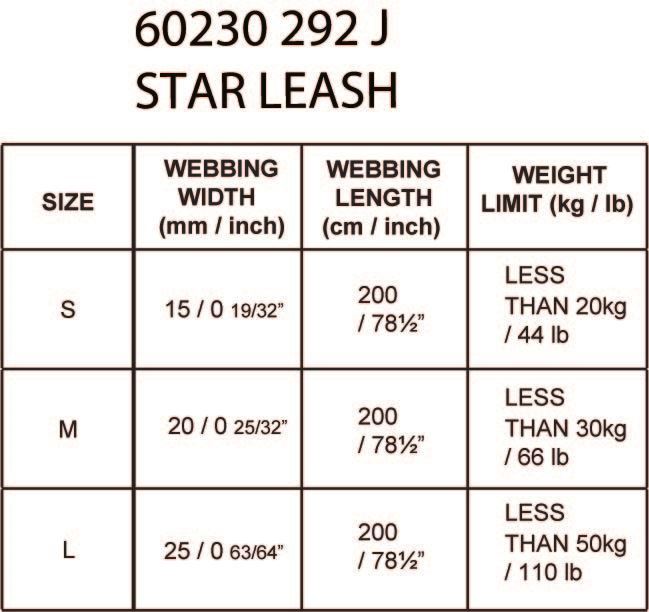  – size 200cmx25mm(l)