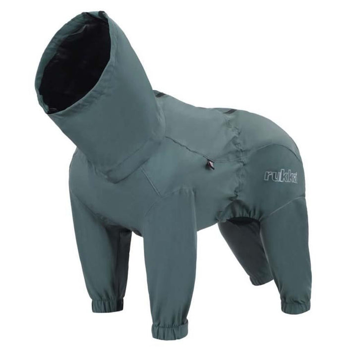 Combinaison de protection contre les intempéries pour chien Rukka Pets Olive 