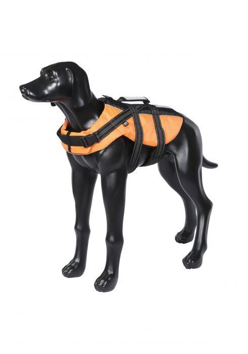 Gilet de sauvetage léger et durable pour chien Rukka Pets Orange