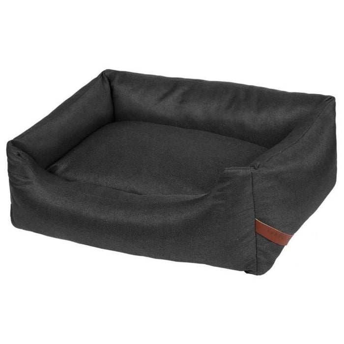 Rukka Pets Square Melange Fabric Grey Dog Bed