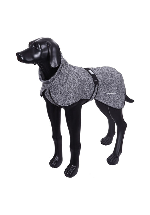 Rukka Haustiere bequem stricken warm atmungsaktiv Abenteuer Hunde jacke Schwarz