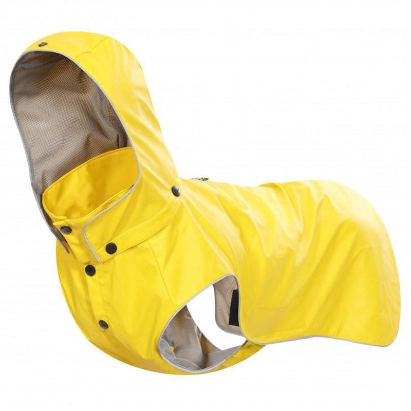 Rukka Pets Stream Waterproof Yellow Dog Raincoat
