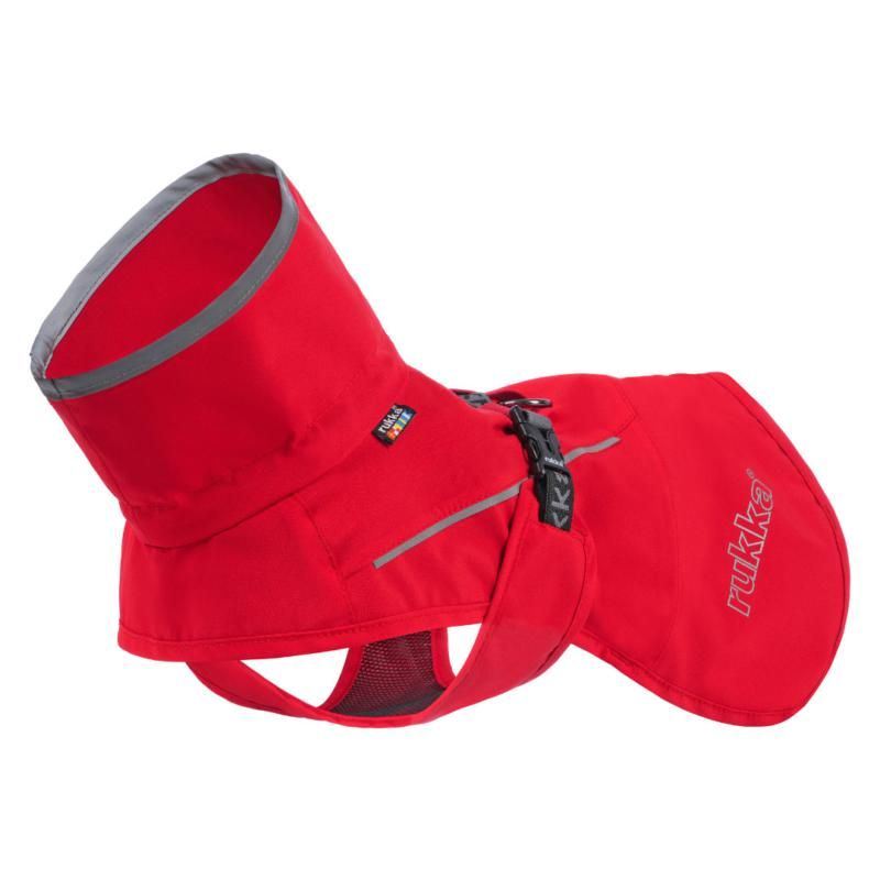 Rukka Pets Thrill Mini Raincoat Red