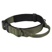 Rukka Pets Rukka Pets Pets Mission Collar Army Green – Premium Dog Accessory UK – premium dog gear for UK pets – size large 54-61 x 50cm x 4cm