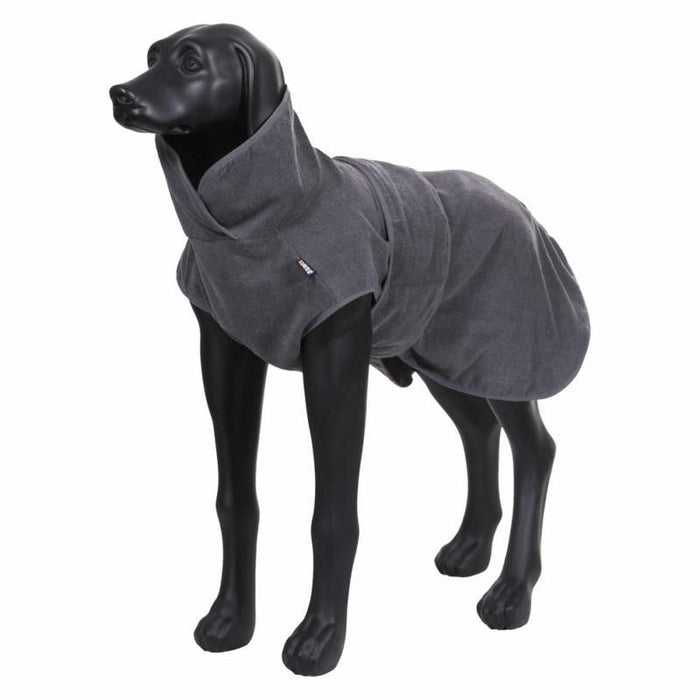 Rukka Pets Micro Light Grey Dog Bathrobe