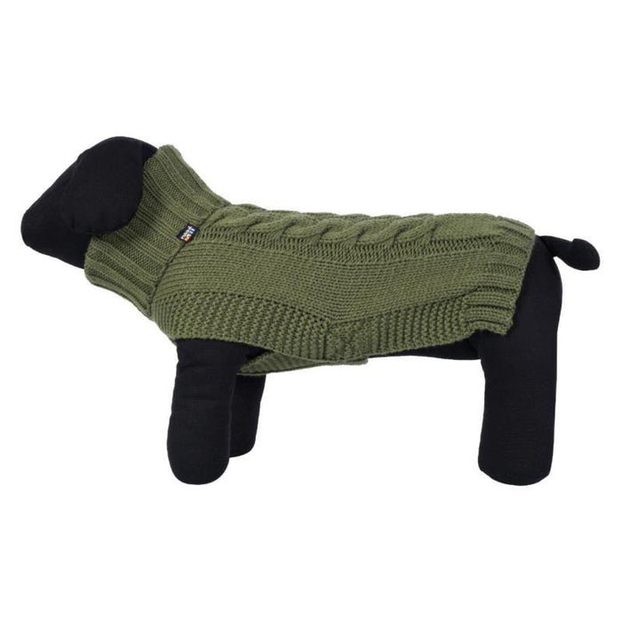 Rukka Pets Dog Wooly Knitwear Olive