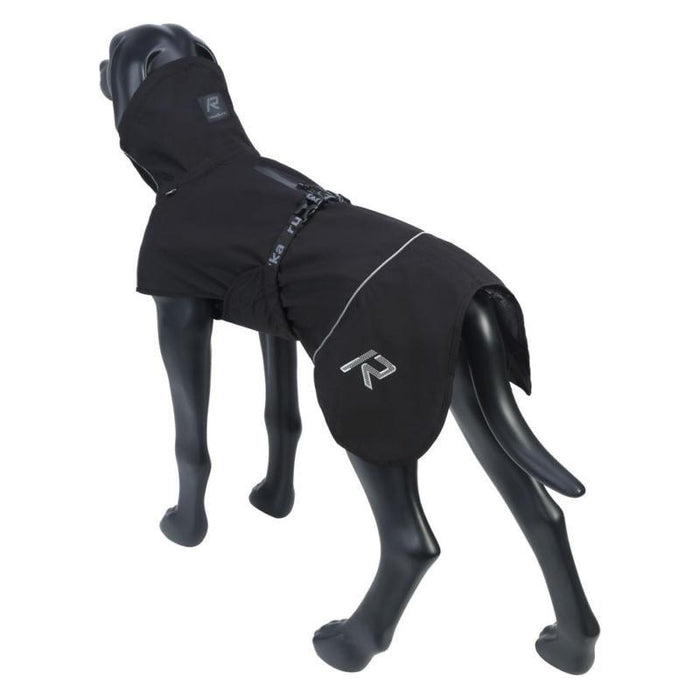 Rukka Pets Hayton ECO Black Dog Raincoat