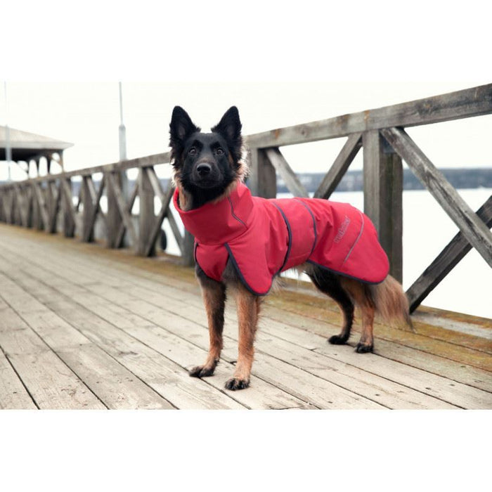 Rukka Pets Windy Protective Coral Red Dog Jacket