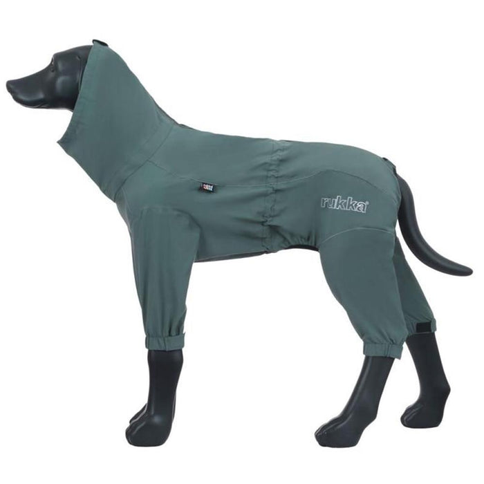 Rukka Pets Weather Protective Olive Dog Overall