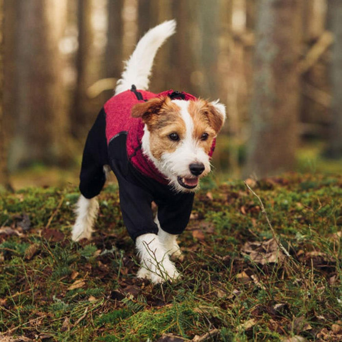 Rukka Pets Subrima Knit Fleece Pink Dog Overall