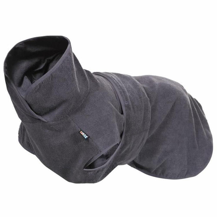 Rukka Pets Micro Light Grey Dog Bathrobe