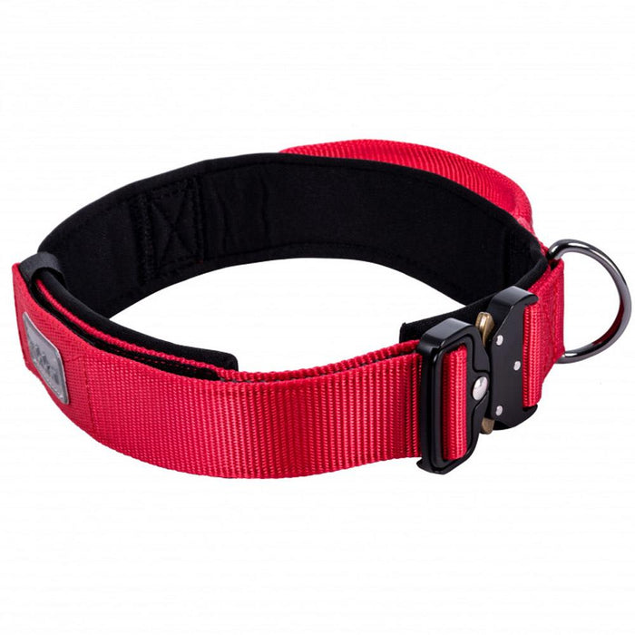Rukka Pets Mission Strong Durable Red Dog Collar
