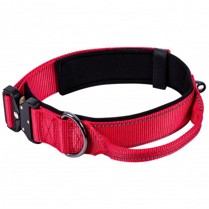 Rukka Pets Mission Strong Durable Red Dog Collar