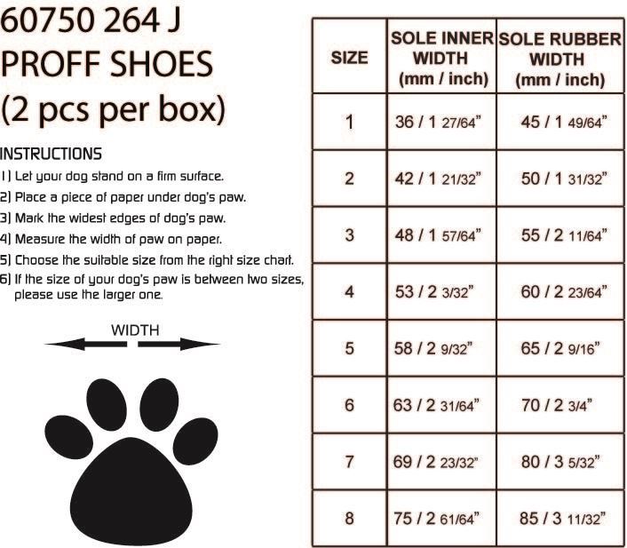 Rukka Pets Proff Outdoor Waterproof Adventure Protective Dog Shoe Black