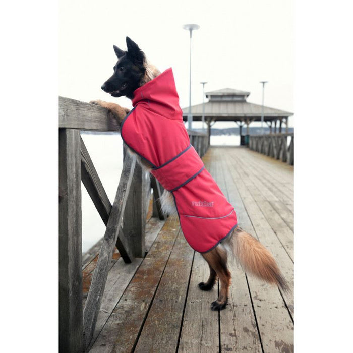 Rukka Pets Windy Protective Coral Red Dog Jacket