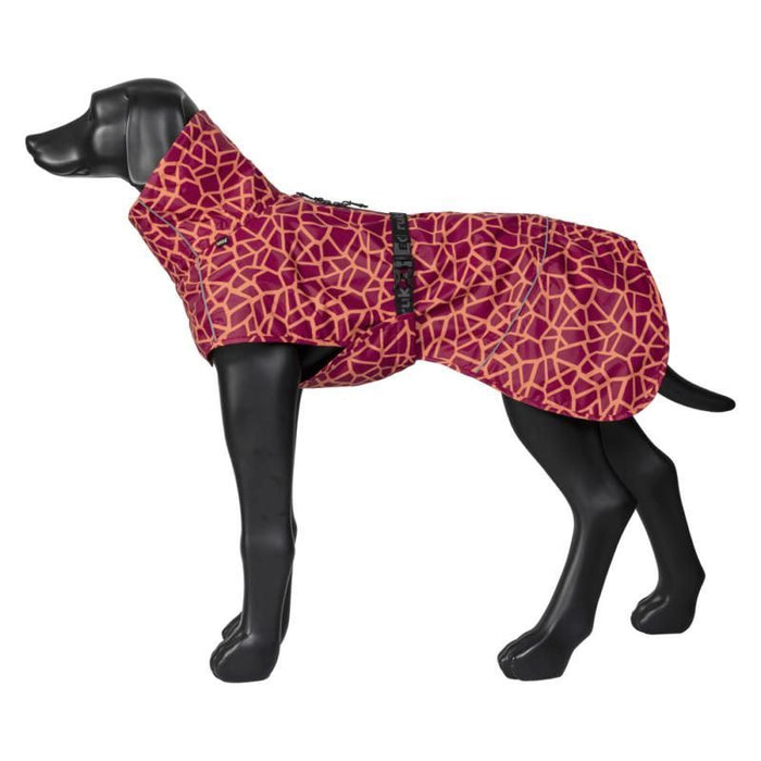 Rukka Pets Hayton Warm Carmin Dog Raincoat