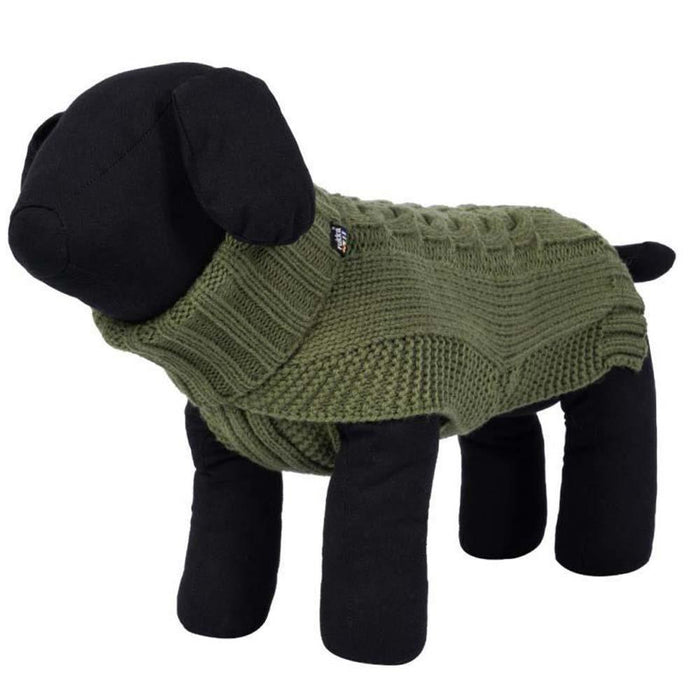 Rukka Pets Dog Wooly Knitwear Olive