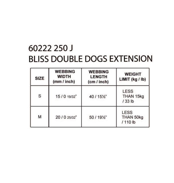 Rukka Pets Double Leash Dog Extension Adaptor