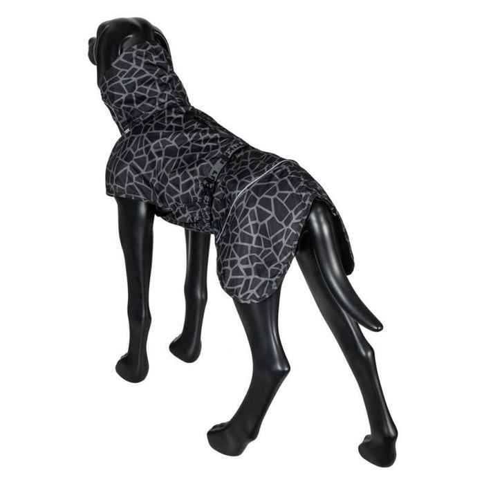 Rukka Pets Hayton Warm Black Dog Raincoat