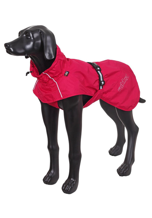 Rukka Pets Hase Outdoor Waterproof Adventure Dog Raincoat Hot Pink