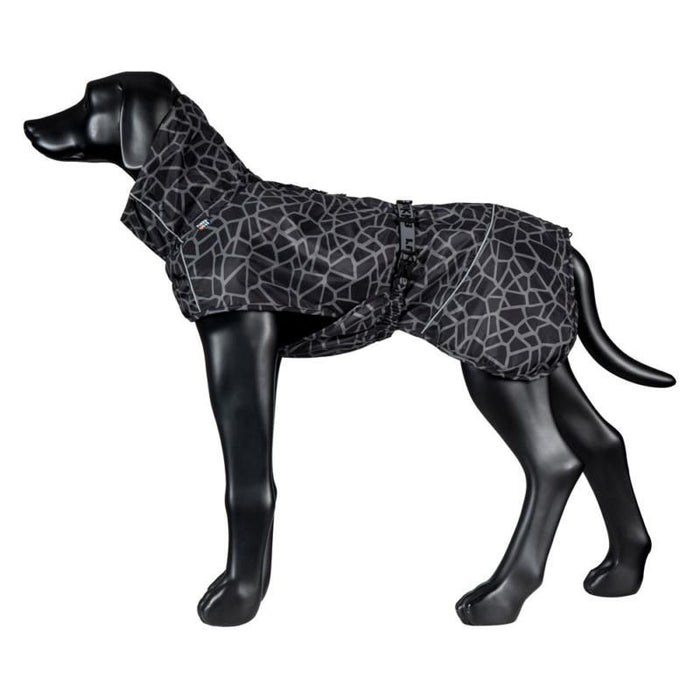Rukka Pets Hayton Warm Black Dog Raincoat