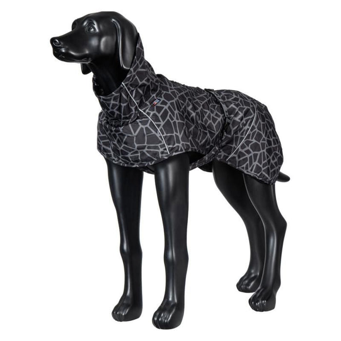 Rukka Pets Hayton Warm Black Dog Raincoat