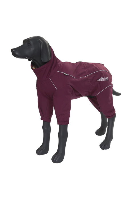 Rukka Pets Thermal Winter Windproof Thermal Adventure Dog Overall Burgundy