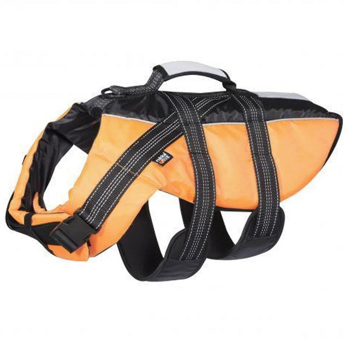 Rukka Pets Safety Lightweight Durable Dog Life Vest Orange